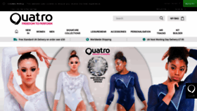 What Quatrogymnastics.com website looked like in 2020 (4 years ago)