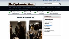 What Quartermaster.nl website looked like in 2020 (4 years ago)