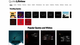 What Quoteslifetime.com website looked like in 2020 (4 years ago)
