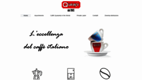 What Quarantacaffe.com website looked like in 2020 (4 years ago)