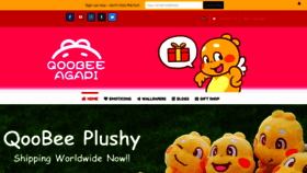 What Qoobee.com website looked like in 2020 (4 years ago)