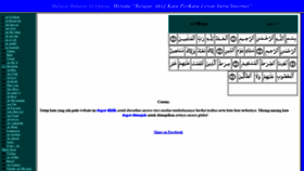 What Quran.bblm.go.id website looked like in 2020 (4 years ago)