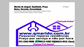 What Qmarido.com.br website looked like in 2020 (4 years ago)