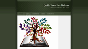 What Quilttreepublishers.com website looked like in 2020 (4 years ago)