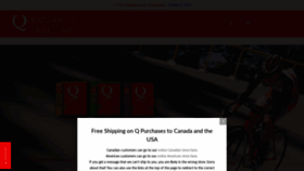 What Qhydration.com website looked like in 2020 (5 years ago)