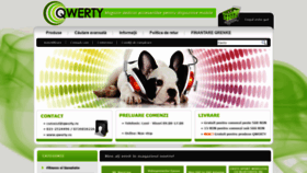 What Qwerty.ro website looked like in 2020 (4 years ago)