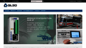 What Ql3d.fr website looked like in 2020 (4 years ago)