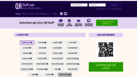 What Qrs.ly website looked like in 2020 (4 years ago)