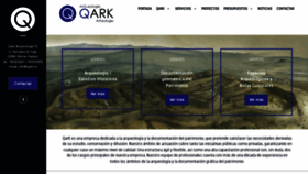 What Qark.es website looked like in 2020 (4 years ago)
