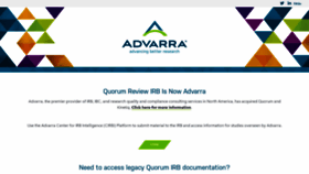 What Quorumreview.com website looked like in 2020 (4 years ago)