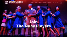 What Quayplayers.org.uk website looked like in 2020 (4 years ago)