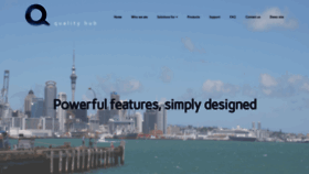 What Qualityhub.co.nz website looked like in 2020 (4 years ago)