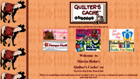 What Quilterscache.com website looked like in 2020 (3 years ago)