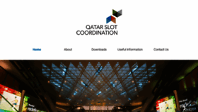 What Qatarcoordination.org website looked like in 2020 (3 years ago)