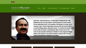 What Quranraj.com website looked like in 2020 (3 years ago)