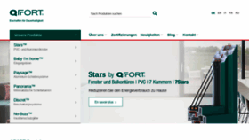 What Qfort.de website looked like in 2020 (3 years ago)