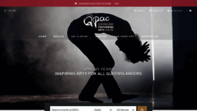 What Qpac.com.au website looked like in 2020 (3 years ago)
