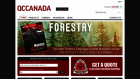 What Qccanada.com website looked like in 2020 (3 years ago)