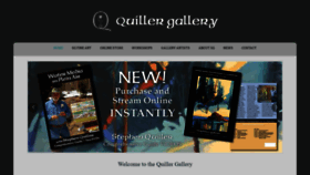 What Quillergallery.com website looked like in 2020 (3 years ago)