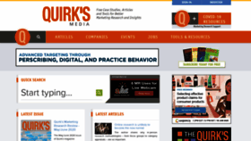 What Quirks.com website looked like in 2020 (5 years ago)