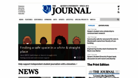 What Queensjournal.ca website looked like in 2020 (3 years ago)