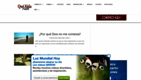 What Quevidavideo.com website looked like in 2020 (3 years ago)