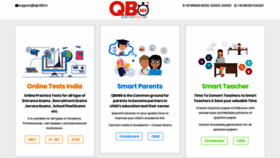 What Qb365.in website looked like in 2020 (5 years ago)