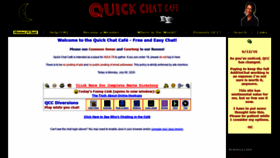 What Quickchatcafe.com website looked like in 2020 (3 years ago)