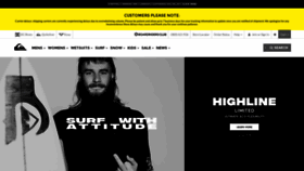 What Quiksilver.co.nz website looked like in 2020 (3 years ago)