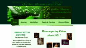 What Quivivesiberians.com website looked like in 2020 (3 years ago)
