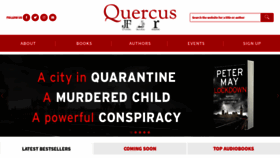 What Quercusbooks.co.uk website looked like in 2020 (3 years ago)