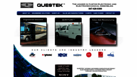What Questekmfg.com website looked like in 2020 (3 years ago)