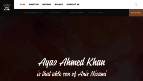What Qawwal.org website looked like in 2020 (3 years ago)