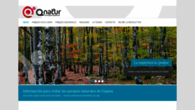 What Qnatur.com website looked like in 2020 (3 years ago)
