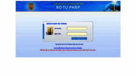 What Qlvb.moj.gov.vn website looked like in 2020 (3 years ago)