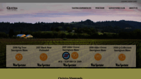 What Quivirawine.com website looked like in 2020 (3 years ago)