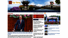 What Quehuongonline.vn website looked like in 2020 (3 years ago)
