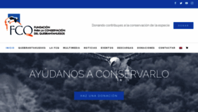 What Quebrantahuesos.org website looked like in 2020 (3 years ago)