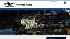What Quail-hollow.org website looked like in 2020 (3 years ago)