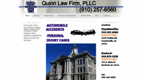 What Quinnlawfirm.com website looked like in 2020 (3 years ago)