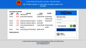 What Qlvblng.bacgiang.gov.vn website looked like in 2020 (3 years ago)