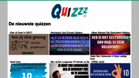What Quizzzjes.nl website looked like in 2020 (3 years ago)