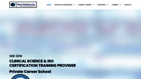 What Qtech-solutions.us website looked like in 2020 (3 years ago)