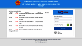 What Qlvblg.bacgiang.gov.vn website looked like in 2020 (3 years ago)