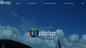 What Quaystage.co.uk website looked like in 2020 (3 years ago)