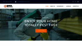 What Quickpestcontrol.com.au website looked like in 2020 (3 years ago)
