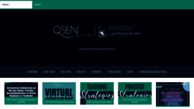 What Qsen.org website looked like in 2020 (3 years ago)