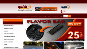 What Quickbbqparts.com website looked like in 2020 (3 years ago)