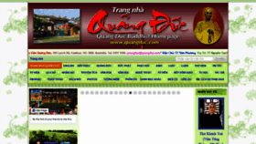 What Quangduc.com website looked like in 2020 (3 years ago)
