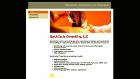 What Quickcycle.com website looked like in 2020 (4 years ago)